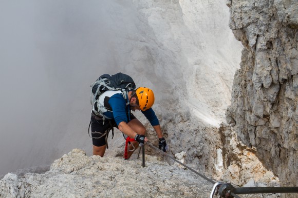 Via ferrata Marino Bianchi - Mt Cristallo